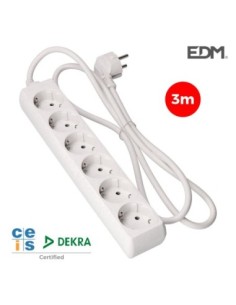 BASE MULTIPLE 6 TOMAS T-TL 3M 3 1,5MM