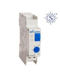 MINUTERO ESCALERA AUTOMATICO   1 MODULO DIN