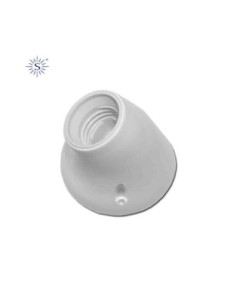 PORTALAMPARAS ZOCALO E27 CURVO