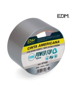 CINTA MULTIUSO AMERICANA 10M 50MM GRIS EDM