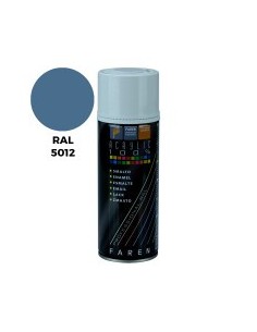 PINTURA SPRAY AZUL LUMINOSO RAL5012 400ML FAREN