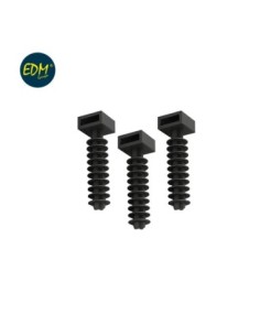 PACK 100UN TACO NEGRO Ngrados6 PARA BRIDA