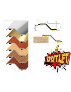 PLETINA METAL CERÁMICA 40MM 73CM CEREZO