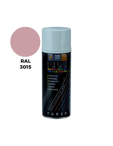 PINTURA SPRAY ROSA CLARO RAL3015 400ML FAREN