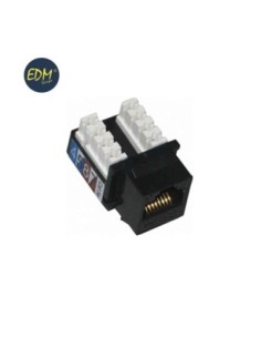 TOMA RJ45 90grados CAT 6E UTP