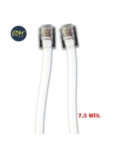 PROLONGACION TELEFONICA 7,5M 4 VIAS MACHO MACHO EDM