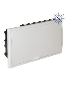 CAJA PARA ICP 1 4 ELEMENTOS DISTRIBUCION HASTA 12 ELEMENTOS PARA EMPOTRAR IP40