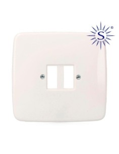 PLACA 2 ELEMENTOS GRANDE SERIE ESTRELLA