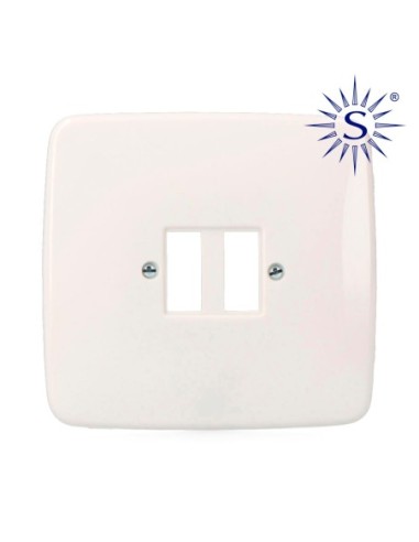 PLACA 2 ELEMENTOS GRANDE SERIE ESTRELLA