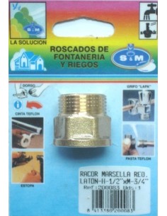 ALARGADERA REDUCIDA M 3-4   H 1-2 LATON