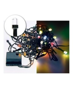 *ULT. UNIDADES*  GUIRNALDA DIAMANTE 9.9MTS 100 LEDS MULTICOLOR