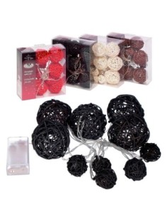 *ULT. UNIDADES*  GUIRNALDA DECORATIVA 10 LEDS COLORES SURTIDOS