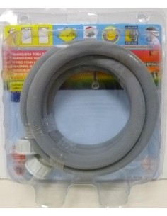 GOMA DESCARGA LAVADORA C-JUNTAS 2 MTS BL