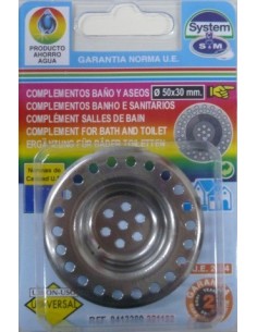 REJILLA PEQUE-A ACERO INO IDABLE LAVABO BIDE 321122