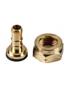 TERMINAL A GOMA LATON PULIDO 1-2" 10mm