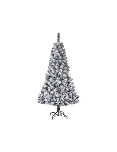 ARBOL DE NAVIDAD EFECTO ESCARCHA CON 164 RAMAS 120 71CM