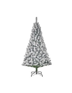 ARBOL DE NAVIDAD EFECTO ESCARCHA CON 398 RAMAS 185 109CM