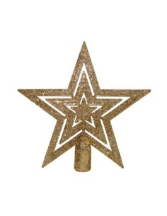*ULT. UNIDADES*  ESTRELLA DE NAVIDAD 15CM PARA ARBOL