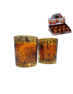 VELA HALLOWEEN 5 6CM VASO CRISTAL  EURO-U