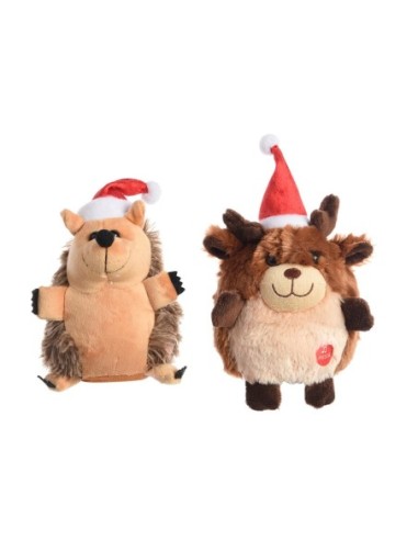 MUÑECO DE NAVIDAD 2 MODELOS (RENO, ERIZO) FUNCION CANTAR Y BAILAR