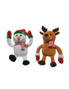 *ULT. UNIDADES*  MUÑECO NAVIDEÑO VOLTERETAS 2 MODELOS SURTIDOS