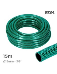 MANGUERA JARDIN BASIC LINE Ø INTERIOR 15MM Ø E TERIOR 20MM (5-8")   ROLLO 15MTS
