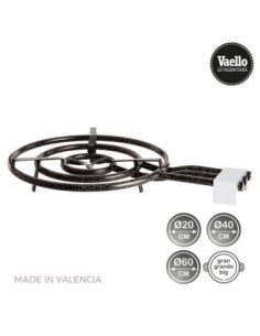 QUEMADOR GAS BUTANO-PROPANO Ø60CM 3 FUEGOS
