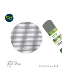 ROLLO MOSQUITERA  GRIS 1,50 30MTS