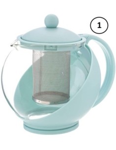 TETERA CON FILTRO 1.25L MODELO HESTIA COLORES SURTIDOS