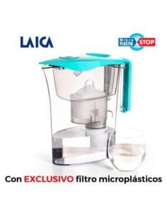 JARRA MICROPLASTICOS + 3 FILTROS BIFLU  + 1 FILTRO MIKROPLASTIK STOP LAICA