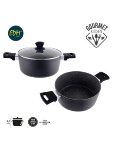 CACEROLA  ANTIADHERENTE   "PROFESSIONAL LINE"   WHITFORD TECNOLOGY   Ø22CM   EDM