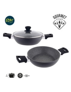 CACEROLA  ANTIADHERENTE   "PROFESSIONAL LINE"   WHITFORD TECNOLOGY   Ø28CM   EDM