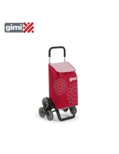 CARRITO TRIS FLORAL ROJO GIMI 154313