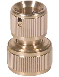CONECTOR RAPIDO AQUA STOP 3-4" LATON