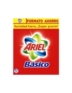 ARIEL POLVO BASICO 60 DOSIS
