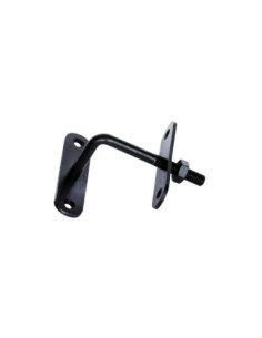 SOPORTE BARANDILLA REGULABLE NEGRO