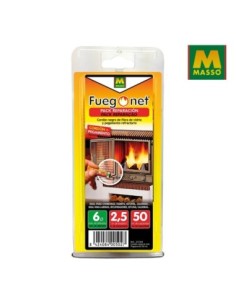 KIT REPARACION: CORDON AISLANTE Ø6+ADHESIVO 50ML   FUEGONET