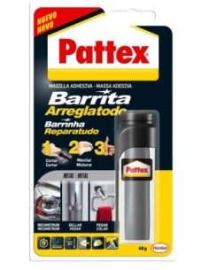 MASILLA ADHESIVA PARA METALPATTE  BARRITA ARREGLATODO48GR