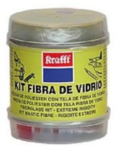 FIBRA DE VIDRIO KIT 250g,UNIDAD