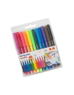 PACK DE 12 ROTULADORES ESCUELA