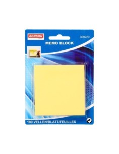 BLOC DE NOTAS ADHESIVAS 100 HOJAS
