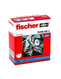 PACK 25 DUOBLADE S  + TORNILLO FISCHER