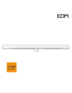 LINESTRA LED 1 CASQUILLO S14D 9W 700 LM 2700K LUZ CALIDA Ø 3   50 CM EDM