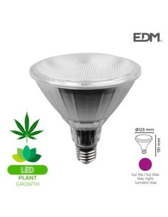 BOMBILLA GROLU  PAR38 LED E27 13W 110 LM LUZ LILA IDEAL PARA EL CRECIMIENTO DE P