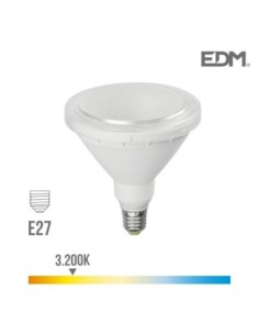 BOMBILLA PAR38 LED E27 15W 1200 LM 3200K LUZ CALIDA IP64 EDM