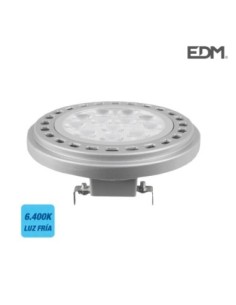 BOMBILLA LED AR111 G53 12W 12V 900 LM 6400K LUZ FRIA EDM