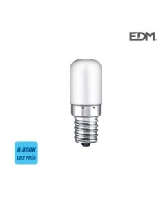BOMBILLA PEBETERO LED E14 1,8W 130 LM 6400K LUZ FRIA EDM