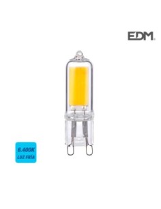 BOMBILLA G9 LED CLASICA CLARA 2W 220 LM 6400K LUZ FRIA EDM