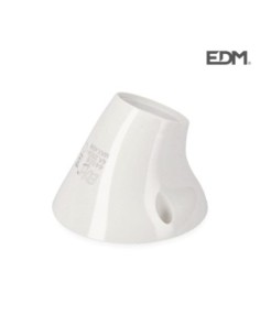 PORTALAMPARAS ZOCALO CURVO E27 RETRACTILADO EDM