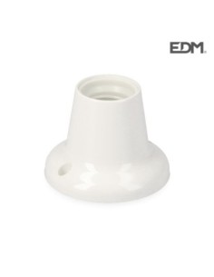PORTALAMPARAS ZOCALO RECTO E27 RETRACTILADO EDM